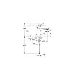 Artema Root Square Lavabo Bataryası Mat Siyah A4273136