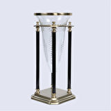 Vitale metal cam Ayaklı Vazo 20*20*43 cm
