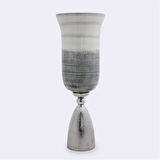 Vitale Sage Cam Metal Vazo Büyük 14.5*14.5 cm