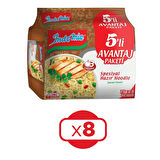 Indomie Hazır Noodle Spesiyal 75gr X 5 Li Avantaj Paket X 8 Adet