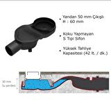 EVİMETAL 60 CM DUŞ PANELİ PDK.11.1050.60.1.S.I