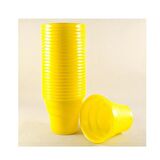 SARI PLASTİK BARDAK 200 ml-25 Adet