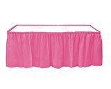 MASA ETEĞİ PLASTİK PEMBE