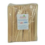 LokmanAVM Adana Şiş Tahta Şiş 240 mm x 10 mm x 2 mm Takribi 200 Adet 1 Paket