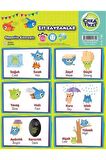 Crea Sticker Zıt Kavramlar 12 Adet Etiket