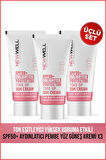 3 Adet Ton Eşitleyici yüksek Koruma Etkili Spf50 Aydınlatıcı Pembe Yüz Güneş Krem 50 ml