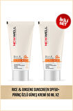 2 Adet Rice & Ginseng Sunscreen Spf50+ Pirinç Özlü Güneş Kremi 50 ML