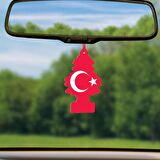 Little Trees TÜRK Bayrağı Vanilya Aromalı Oto Kokusu 24 Adet