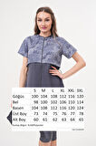 Yarı Kapalı Tesettür Mayo 2508 Suna Gri | 3XL