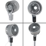 Baleno SF 8 BAAC 3D Salınım 20 Cm. Uzaktan Kumandalı Vantilatör - Platinum Gray