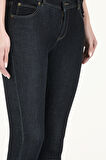 Lacivert Fermuarlı dar kesim denim pantolon 41501 | 40