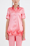 Pembe Piliseli gömlek 10735 | 42