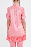 Pembe Piliseli gömlek 10735 | 42