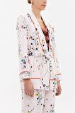 Sarı Kemerli blazer ceket 61119 | 40