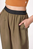 Haki Lastikli pantolon 41615 | S