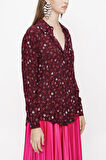 Bordo Bol kesim gömlek 10814 | L