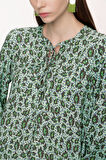 Mint Bagcık detaylı elbise 94035 | M