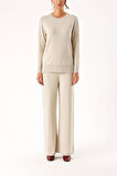 Taş Triko pantolon ve kazak suit 28859 | M