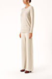 Taş Triko pantolon ve kazak suit 28859 | M