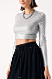 Siyah Piliseli midi boy etek 81275 | S