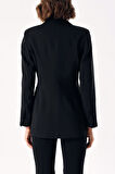 Siyah Klasik blazer ceket 61171 | L