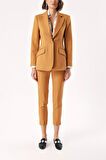 Bej Klasik blazer ceket 61171 | M