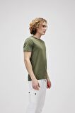 Bad Bear O-Neck T-Shirt Forest Yeşil Basic Erkek Tişört 