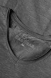 Bad Bear V-Neck T-Shirt Antrasit Basic Erkek Tişört