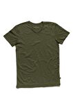 Bad Bear Erkek Tişört V-Neck 180107012-FRT