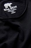Bad Bear V-Neck T-Shirt Siyah Basic Erkek Tişört