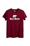 Bad Bear O Yaka Baskılı Kırmızı Erkek T-Shirt 19.01.07.002 BAD BEAR TEE