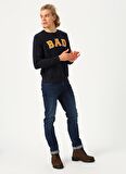 BAD BEAR ERKEK O YAKA SWEATSHIRT 19.02.12.003 BAD CONVEX  LACİVERT-M