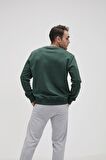BAD BEAR ERKEK O YAKA SWEATSHIRT 19.02.12.003 BAD CONVEX  HAKİ-XL