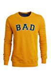 BAD BEAR ERKEK O YAKA SWEATSHIRT 19.02.12.003 BAD CONVEX  HARDAL-XXL