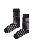 Referee Tall Siyah Unisex Çorap
