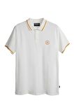 Groove Off-White Beyaz Polo Yaka Erkek T-Shirt