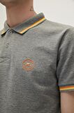 Groove Koyu Gri Polo Yaka Erkek T-Shirt