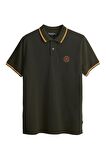 Groove Haki Yeşil Polo Yaka Erkek T-Shirt