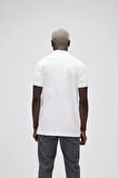 Pure Off-White Beyaz Polo Yaka Erkek T-Shirt