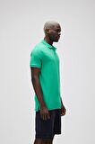 Pure Yeşil Polo Yaka Erkek T-Shirt