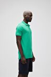 Pure Yeşil Polo Yaka Erkek T-Shirt