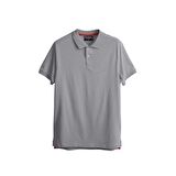 Pure Duman Gri Polo Yaka Erkek T-Shirt