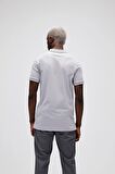 Pure Duman Gri Polo Yaka Erkek T-Shirt