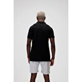 Stark Siyah Polo Yaka Erkek T-Shirt