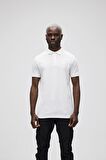 Stark Off-White Beyaz Polo Yaka Erkek T-Shirt