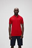 Stark Crimson Red Kırmızı Polo Yaka Erkek T-Shirt