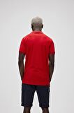 Stark Crimson Red Kırmızı Polo Yaka Erkek T-Shirt