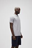 Stark Duman Gri Polo Yaka Erkek T-Shirt
