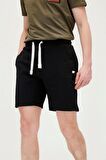 Holmer SweatShorts Siyah King Size Erkek Şort KS
