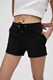 Bad Bear Kadın Siyah Şort Sıerra Sweatshort